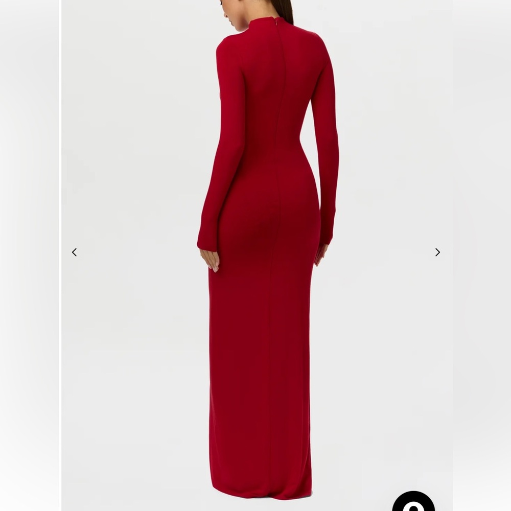 Naked Wardrobe Sculpted Draped Tie Dress - Picture 3 of 5